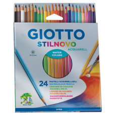 GIOTTO STILNOVO ACQUARRELLABILI ASTUCCIO DA 24 PASTELLI