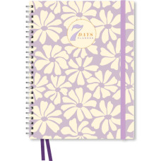 AGENDA PERPETUA SETTIMANALE A SPIRALE 7 DAYS PLANNER 18X24 CM