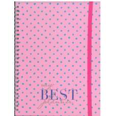 AGENDA PERPETUA SETTIMANALE A SPIRALE MY BEST PLANNER 18X24 CM