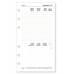 RICAMBIO AGENDA 2025 ORGANIZER GIORNALIERO CON PLANNER 9,5X17 MEDIA