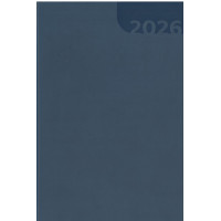 Agenda 2026 giornaliera grande 17x24 cm blu - linea print
