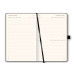 AGENDA GIORNALIERA 2027 MAIORI CON ELASTICO - 13X21 CM NERO