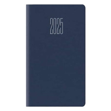 AGENDA 2025 SETTIMANALE TASCABILE 8X14 BLU