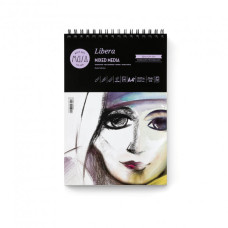 LIBERA ALBUM DISEGNO MULTITECNICA A4 SPIRALE 30FF 250GR