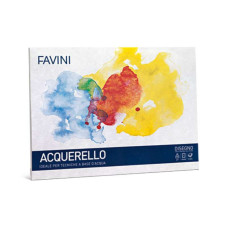 FAVINI ACQUERELLO FOGLI DA DISEGNO 10 FOGLI 25X35 GR. 340