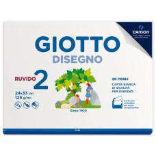 DISPLAY GIOTTO DISEGNO 2 ALBUM RUVIDO 24*33 20FG 125GR 30PZ