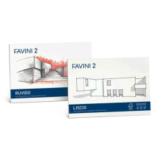 FAVINI 2 ALBUM DISEGNO 24X33 LISCIO SQUADRATO 110 GR