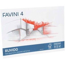 FAVINI 4 ALBUM DISEGNO RUVIDO 33X48 20 FG DA 220GR