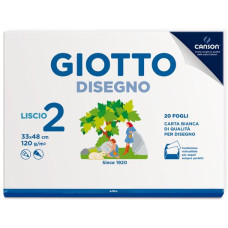 GIOTTO DISEGNO 2 ALBUM LISCIO 33*48 20FG 120GR CF.10