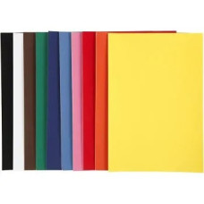 CARTA VELLUTO, A4 21X30 CM.140G COL. ASSORTITI 10FG