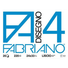 FABRIANO F4 ALBUM DISEGNO 24X33 LISCIO