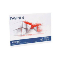 FAVINI 4 ALBUM DISEGNO 24X33 RUVIDO 220 GR