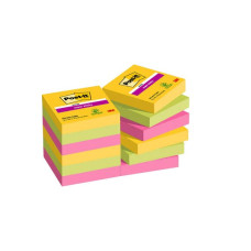 POST-IT SUPER STICKY CARNIVAL 47.6*47.6 CF.12 BLOCCHETTI