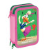 PELIKAN ASTUCCIO PORTAPENNE 3 ZIP COMPLETO MASCOTTE FANTASIE ASSORTITE