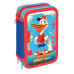 PELIKAN ASTUCCIO PORTAPENNE 3 ZIP COMPLETO MASCOTTE FANTASIE ASSORTITE