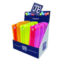 ONE COLOR ASTUCCIO NEON TRASPARENTE ESPOSITORE 12 BUSTINE