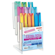 ESPOSITORE 36 RIGHELLI ARDA SEGNA RIGA PER LETTURA GUIDATA ASSORTITI