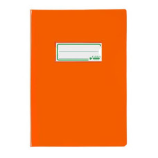 COPRIQUADERNO A5 FAVORIT CON PORTANOME E SALVA ANGOLI LACCATO PE180 CONF. 24 PZ ARANCIONE