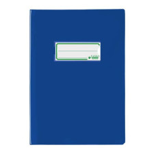 COPRIQUADERNO A5 FAVORIT CON PORTANOME E SALVA ANGOLI LACCATO PE180 CONF. 24 PZ BLU