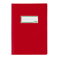 COPRIQUADERNO A5 FAVORIT CON PORTANOME E SALVA ANGOLI LACCATO PE180 CONF. 24 PZ ROSSO