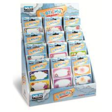 NIJI ESPOSITORE ETICHETTE SCUOLA 120 BUSTE