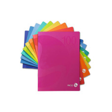 MAXI QUADERNI BE MORE CENTUS A4 – 12 PEZZI, 100G, COLORI ASSORTITI RIGO A ELEMENTARI