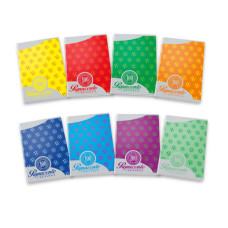 PIGNACENTO QUADERNO A5 38 FOGLI 0C 100G CONF. 10 PZ COLORI ASSORTITI