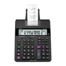 CASIO HR-150RCE-WA CALCOLATRICE SCRIVENTE CON BATTERIA E STAMPA A DUE