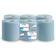 ASCIUGAMANI INDUSTRIALI MULTIUSO 2 VELI LUCART BLU 19,9 CM X 139,8 M CONF. 6 ROTOLI