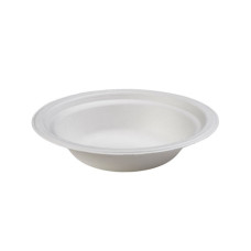 CIOTOLA MONOUSO IN POLPA DI CELLULOSA BIANCA COMPOSTABILE LE NAPPAGE CONFEZIONE DA 12 PEZZI 40 CL - 72434