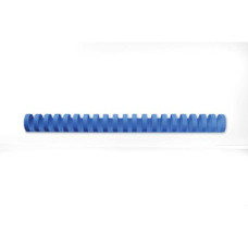 DORSI PLASTICI COMBBIND A 21 ANELLI - 22 MM A4 - FINO A 195 FOGLI - CONF DA 100 DORSI GBC BLU - 4028622