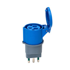 ADATTATORE INDUSTRIALE ITALIANO AIGOSTAR S17 A SPINA IEC309 361686 ADATTATORE INDUSTRIALE ITALIANO AIGOSTAR S17 A SPINA IEC309 361686