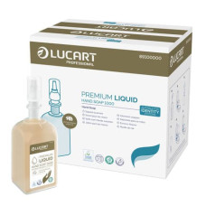 RICARICA SAPONE LIQUIDO LUCART PROFESSIONAL 6X1L PREMIUM PER DISPENSER IDENTITY SOAP - 89100000 RICARICA SAPONE LIQUIDO LUCART PROFESSIONAL 6X1L PREMIUM PER DISPENSER IDENTITY SOAP - 89100000