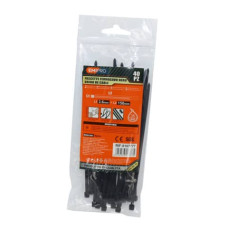 FASCETTE FERMACAVO IN NYLON EMI 150X3,6 MM COLORE NERO CONFEZIONE DA 40 PEZZI - 8107777 FASCETTE FERMACAVO IN NYLON EMI 150X3,6 MM COLORE NERO CONFEZIONE DA 40 PEZZI - 8107777