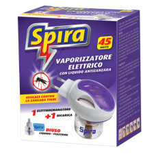 KIT VAPORIZZATORE ELETTRICO CON RICARICA LIQUIDA SPIRA DOPPIO USO 10614