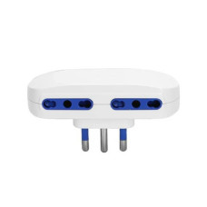 ADATTATORE A 4 VIE P17/11 - 16A BIANCO AIGOSTAR 284718 ADATTATORE A 4 VIE P17/11 - 16A BIANCO AIGOSTAR 284718