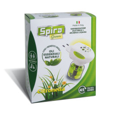 KIT VAPORIZZATORE 2 IN 1 SPIRA GREEN CON RICARICA LIQUIDA DOPPIO USO
