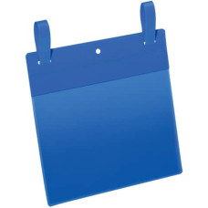 TASCHE PER IDENTIFICAZIONE DURABLE CON FASCETTE DI AGGANCIO BLU FORMATO ESTERNO MM 223X380 - INSERTO A5 ORIZZONTALE CF 50 - 174907 TASCHE PER IDENTIFICAZIONE DURABLE CON FASCETTE DI AGGANCIO BLU FORMATO ESTERNO MM 223X380 - INSERTO A5 ORIZZONTALE CF 50 - 174907