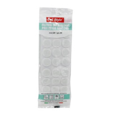 FELTRINO ADESIVO TONDO EMI Ø 28 MM - BIANCO - CONF. DA 24 PEZZI - 8509075 FELTRINO ADESIVO TONDO EMI Ø 28 MM - BIANCO - CONF. DA 24 PEZZI - 8509075