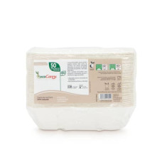 VASCHETTA PATATINE BIOCOMPOSTABILE ECOCANNY TAKE AWAY BIANCO 173X123X40 MM CONF. 50 PZ - ECO-T12PCA VASCHETTA PATATINE BIOCOMPOSTABILE ECOCANNY TAKE AWAY BIANCO 173X123X40 MM CONF. 50 PZ - ECO-T12PCA