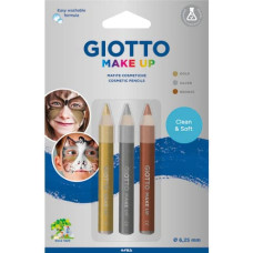 GIOTTO MATITE MAKE UP METALLIC BLISTER 3 MATITE