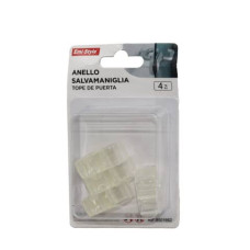 ANELLO SALVAMANIGLIA EMI TRASPARENTE 32,5X13,3 MM - CONFEZIONE DA 4 PEZZI - 8501662 ANELLO SALVAMANIGLIA EMI TRASPARENTE 32,5X13,3 MM - CONFEZIONE DA 4 PEZZI - 8501662