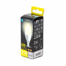 LAMPADINA LED C37 E14 6W 510 LUMEN AIGOSTAR LUCE NATURALE - B10105MQO LAMPADINA LED C37 E14 6W 510 LUMEN AIGOSTAR LUCE NATURALE - B10105MQO