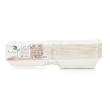 BOX MONOSCOMPARTO BIOCOMPOSTABILI ECOCANNYTAKE AWAY BIANCO 200X200X70 MM CONFEZIONE DA 50 PEZZI - ECO-HB08 BOX MONOSCOMPARTO BIOCOMPOSTABILI ECOCANNYTAKE AWAY BIANCO 200X200X70 MM CONFEZIONE DA 50 PEZZI - ECO-HB08