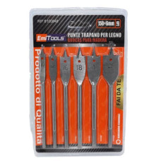 PUNTE IN LEGNO A FRESA EMI PER FORI DA 10 A 25 MM CONFEZIONE DA 4 PEZZI - 8100848 PUNTE IN LEGNO A FRESA EMI PER FORI DA 10 A 25 MM CONFEZIONE DA 4 PEZZI - 8100848