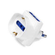 ADATTATORE A 3 VIE 16A - BIANCO AIGOSTAR 2 VIE P17/11 & 1 VIA P40 (SHORT) 218980 ADATTATORE A 3 VIE 16A - BIANCO AIGOSTAR 2 VIE P17/11 & 1 VIA P40 (SHORT) 218980