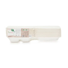 BOX 3 SCOMPARTI BIOCOMPOSTABILI ECOCANNY TAKE AWAY BIANCO 200X200X70 MM CONF. 50 PZ - ECO-HB08TRIS BOX 3 SCOMPARTI BIOCOMPOSTABILI ECOCANNY TAKE AWAY BIANCO 200X200X70 MM CONF. 50 PZ - ECO-HB08TRIS