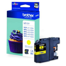 CARTUCCIA INKJET LC-123 BROTHER GIALLO  LC-123Y