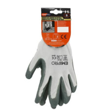 GUANTI DA LAVORO IN POLIESTERE EMI 7/S - GRIGIO - EN 388:2016 3121X - 8104306 GUANTI DA LAVORO IN POLIESTERE EMI 7/S - GRIGIO - EN 388:2016 3121X - 8104306