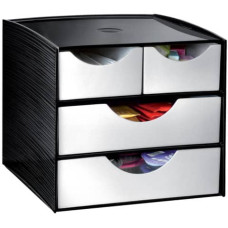 CASSETTIERA DA TAVOLO CEP TAKE A BREAK 4 CASSETTI 18,5X18,6X17,5 CM - NERO 1082110561 CASSETTIERA DA TAVOLO CEP TAKE A BREAK 4 CASSETTI 18,5X18,6X17,5 CM - NERO 1082110561